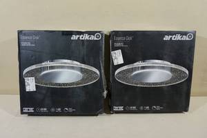 lot 74 image: Artika Essence Disk LED Ceiling Lights