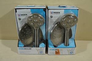 lot 89 image: Moen Hydro Roller Shower Sets