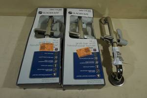 lot 96 image: Glacier Bay 18 Grab Bars with Shower Wand Holders