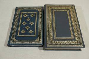 lot 111 image: Leather Bound Signed First Edition Books - Singer, Heller