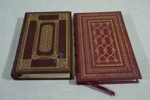 lot 115 image: Leather Bound Signed First Edition Books - Roth, Spark