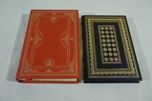 lot 116 image: Leather Bound Signed First Edition Books - Stone, Buckley