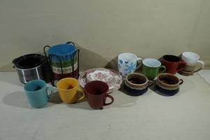 lot 122 image: Assorted Mugs - Crofton Bowl Set