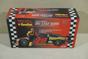 lot 127 image: Racing Champions Dale Jarrett 124 Scale Die Cast Bank