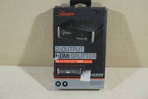 lot 133 image: Rocketfish 2 Output HDMI Splitter