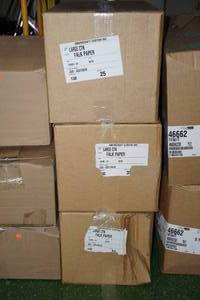 lot 145 image: 450 Americraft Large Cartons