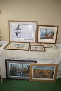 lot 162 image: Assorted Wildlife Art - Maass, Preuss, Kouba