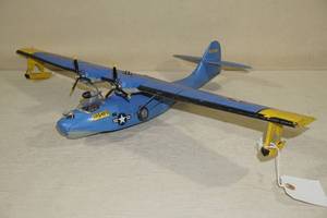lot 191 image: US Air Force Wood Rescue Plane Model