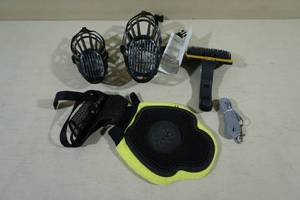 lot 196 image: Dog Muzzles and Brushes
