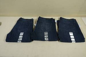 lot 201 image: 3 Rock & Roll Denim Trouser Jeans - 33 x 34