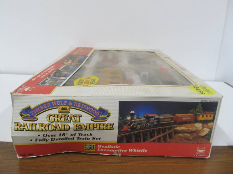 Timberwolf and best sale redwood train set