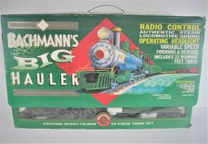 lot 4 image: Large New in Box BACHMANNS Big Hauler Train Set
