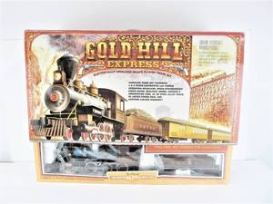 lot 2 image: Large New in Box BACHMANNS Big Haulers Gold Hill Express Electric Train Set