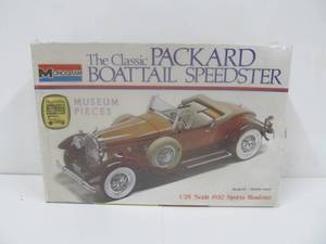 lot 24 image: Vintage Monogram Packard Boat Tail Speedster