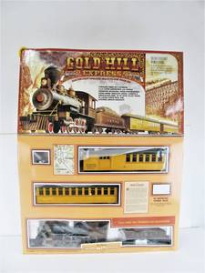 lot 3 image: Large New in Box BACHMANNS Big Haulers Gold Hill Express Electric Train Set