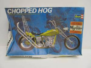 lot 54 image: Vintage REVELL Chopped Hog Motorcycle