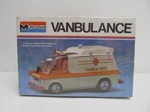 lot 59 image: Vintage Monogram Vanbulance, Customized Emergency Van