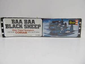lot 115 image: Revell BAA BAA BLACKSHEEP Major Boyingtons Corsair