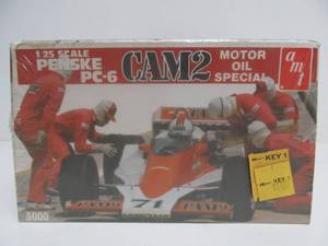 lot 132 image: Vintage AMT Penske CAM2&nbsp&nbspPC-6&nbspMotor Oil Special -Driver Rick Mears