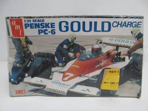 lot 134 image: Vintage AMT Penske PC-6 Gould Charge&nbsp -Driver Mario Andretti