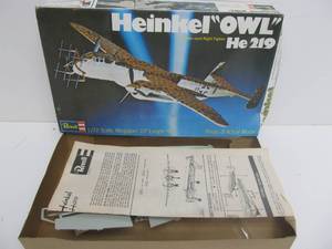 lot 149 image: Revell Heinkiel OWL He219 Radar-eyed Night Fighter Model Kit