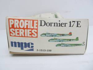 lot 142 image: MPC Profile Series Dornier Do17E Model Kit
