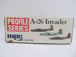 lot 143 image: MPC Profile Series A-26 BC Invader Plane Model Kit