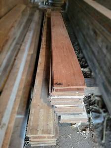 lot 6 image: Large Lot of Tongue and Groove Boards - 31 Pieces - Up to 12 Long - See Description
