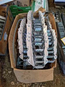 lot 36 image: 70 2x10 to 12 Slant Nail Joist Hangers Part No. JUS210TZ