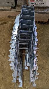 lot 44 image: (30) Double 2x8 Face Mount Joist Hangers Part No. JUS28-2TZ