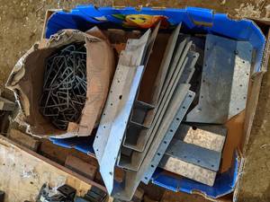 lot 64 image: (6) Simpson SUR1.819 I-Joist Hangers Skewed Right and More