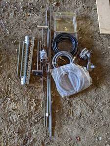 lot 92 image: Lot of Assorted Propane Hoses, Regulator, Threaded Rod and More
