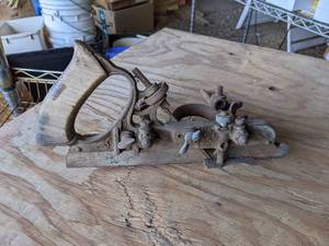 lot 95 image: Antique Stanley No. 45 Combination Plane