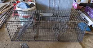 lot 118 image: Live Animal Trap - Measures 36 x 12 x 12