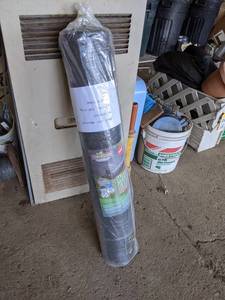 lot 132 image: 900 SqFt Heavy Duty Landscape Fabric - 3x 300 - Unused