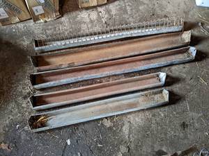 lot 156 image: Lot of (5) Chicken Feeders - Measure from 36 to 48