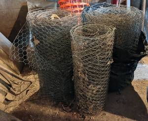 lot 158 image: (3) Rolls of Chicken Wire - About 24 Tall Each