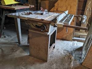 lot 162 image: Rockwell Table Saw - Model 34-345 - See Description