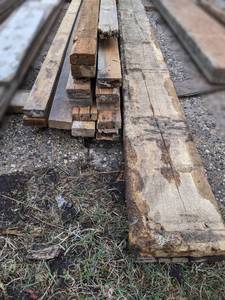 lot 11 image: Large Lot of Lumber - 2x4, 2x10 - 19 Pieces - Up to 20 Long - See Description
