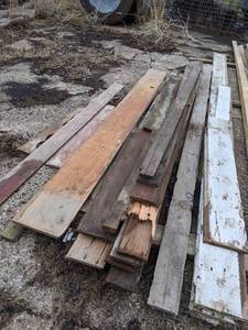 lot 12 image: Large Lot of Barnwood, Tongue and Groove and More - Up to 15 Long - See Description