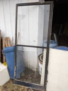 lot 180 image: Large 2-Pane Vintage Window - 30 x 71-12