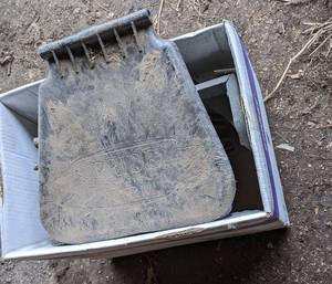 lot 182 image: Lot of (14) Pride of the Farm Hog Feeder Lids