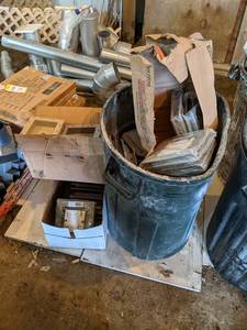 lot 195 image: Large Lot of Assorted Mount Blocks for Vinyl Siding - See Pictures for Details