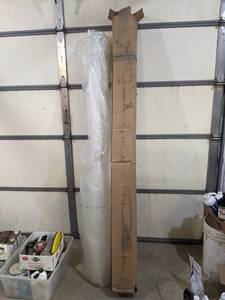 lot 226 image: Partial 7 Roll of Heavy Duty Plastic Sheeting - Unknown Length