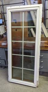 lot 275 image: Nice Crank Out Window - Fits Opening 24 x 60 - w Beautiful Casing