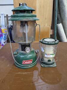 lot 286 image: Coleman Camping Lantern Model 220J and Coleman Citronella Candle
