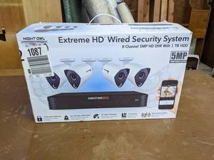 lot 301 image: New in Box - Nightowl Security Camera System - Part No. 1238532 - Includes 4- Cameras and Receiver