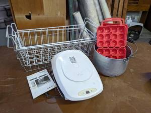 lot 303 image: George Foreman Grill, Egg Trays and More