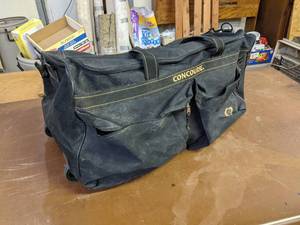 lot 333 image: Large Concourse Rolling Duffle Bag - Measures about 28 x 16 x 15