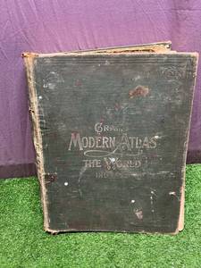 lot 22 image: Vintage Crams Modern Atlas